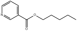 pentyl pyridine-3-carboxylate Struktur
