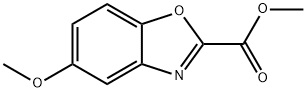 5-METHOXY-BENZOOXAZOLE-2-CARBOXYLIC ACID METHYL ESTER Structure