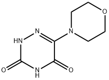5-N-MORPHOLINO-6-AZAURACIL Struktur