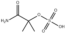 2-methyl-2-(sulphooxy)propionamide Structure
