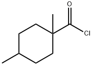 Cyclohexanecarbonyl chloride, 1,4-dimethyl- (9CI) Struktur
