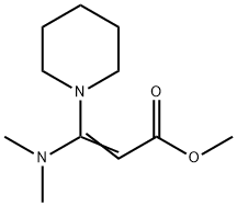 3-(Dimethylamino)-3-piperidinopropenoic acid methyl ester Structure