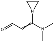 3-(1-Aziridinyl)-3-(dimethylamino)propenal 结构式