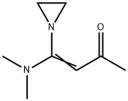 3-Buten-2-one, 4-(1-aziridinyl)-4-(dimethylamino)- 结构式