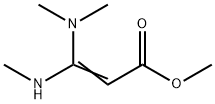 3-(Dimethylamino)-3-(methylamino)propenoic acid methyl ester 结构式