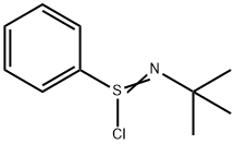 N-tert-ブチルベンゼンスルフィンイミドイルクロリド 化学構造式