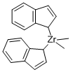 ジメチルビス(インデニル)ジルコニウム 化学構造式