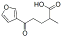 (+)-5-(3-Furanyl)-2-methyl-5-oxovaleric acid Structure