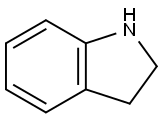 インドリン 化学構造式