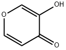 3-hydroxy-4H-pyran-4-one Structure