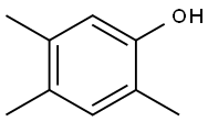 2,4,5-トリメチルフェノール 化学構造式