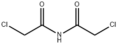 2-chloro-N-(2-chloroacetyl)acetamide Struktur