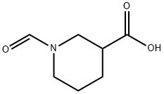 3-Piperidinecarboxylic acid, 1-formyl- (9CI),496057-38-6,结构式