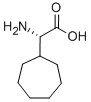 (S)-2-amino-2-cycloheptylacetic acid Struktur