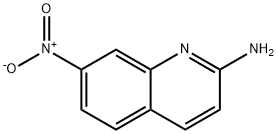 7-Nitroquinolin-2-amine 结构式