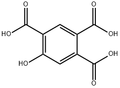 5-羟基苯-1,2,4-三羧酸, 4961-03-9, 结构式