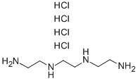 TRIETHYLENETETRAMINE TETRAHYDROCHLORIDE Struktur