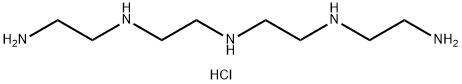 TETRAETHYLENEPENTAMINE PENTAHYDROCHLORIDE Structure