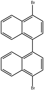 4,4-二溴-1,1-二萘,49610-35-7,结构式