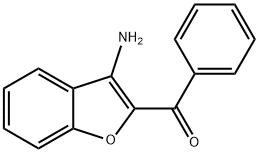 (3-AMINO-1-BENZOFURAN-2-YL)(PHENYL)METHANONE Structure