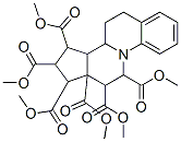 6,7,9,10,10a,10b,11,12-Octahydrobenzo[f]cyclopenta[a]quinolizine-6,7,7a,8,9,10(8H)-hexacarboxylic acid hexamethyl ester Structure