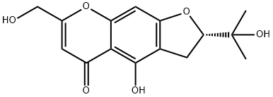 Angelicain 化学構造式