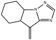 4a,5,7,8,8a,9-Hexahydro-9-methylene-6H-[1,2,4]triazolo[1,5-a]indole Struktur