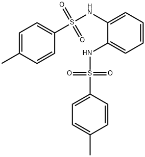 1,2-bis-(toluene-4-sulfonylamino)-benzene Structure