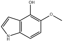 1H-Indol-4-ol, 5-Methoxy- 结构式