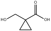 1-(hydroxymethyl)cyclopropanecarboxylic acid(SALTDATA: FREE) Structure