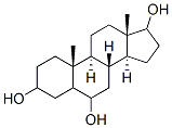 androstane-3,6,17-triol Struktur