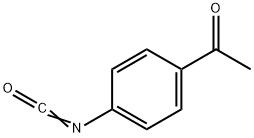 4-乙酰苯基异氰酸酯,49647-20-3,结构式
