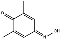 2,6-ジメチル-4-ヒドロキシイミノ-2,5-シクロヘキサジエン-1-オン 化学構造式