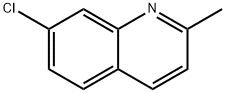 7-Chloro-2-methylquinoline Struktur