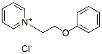 1-(2-フェノキシエチル)ピリジニウム・クロリド 化学構造式