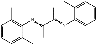 N,N'-(1,2-Dimethylethanediylidene)bis(2,6-dimethylaniline) 结构式