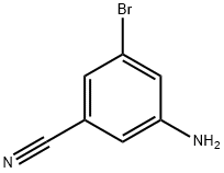 5-氨基-3-溴苯甲腈,49674-16-0,结构式