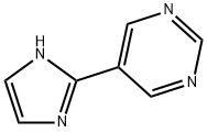 Pyrimidine, 5-(1H-imidazol-2-yl)- (9CI) Structure