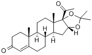 アルゲストンアセトニド 化学構造式