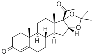 Alphasone acetonide Struktur