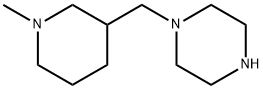 1-(N-甲基哌嗪-3-基-甲基)哌嗪, 496808-03-8, 结构式
