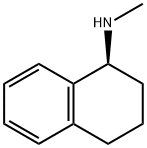 (S)-N-メチル-1,2,3,4-テトラヒドロナフタレン-1-アミン 化学構造式