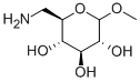 METHYL 6-AMINO-6-DEOXY-GALACTOPYRANOSIDE 结构式
