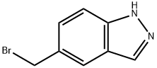 5-BROMOMETHYL INDAZOLE Structure