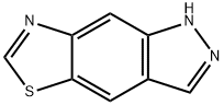 1H-Pyrazolo[3,4-f]benzothiazole(9CI) 结构式