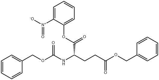 5-苄基1-(4-硝基苯基)((苄氧基)羰基)-L-谷氨酸, 49689-66-9, 结构式