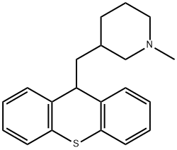 metixene|1-甲基-3-(9H-噻吨-9-甲基)哌啶