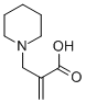 2-(1-哌啶基甲基)-丙烯酸, 4969-03-3, 结构式