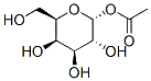 alpha-D-Galactopyranose, 1-acetate (9CI) Struktur