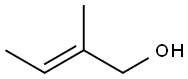 2-Buten-1-ol, 2-Methyl-, (2E)- Struktur